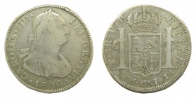 Carlos IV (1788-1808). 1800 PP. 4 reales. Potosí. (AC 835). 13,21 gr. Ag.
bc