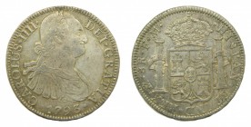 Carlos IV (1788-1808). 1793 FM. 8 reales. México. (AC 955). 26,95 gr. Ag.
mbc