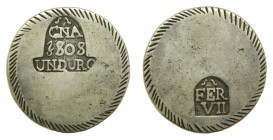 Fernando VII (1808-1833). 1808. 5 pesetas. Gerona. (AC 1201). Girona. 26,32 gr. Ag.
mbc