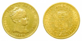 Isabel II (1833-1868). 1836 CR. 80 reales. Madrid. (AC 721). 6,75 gr. Au.
ebc-