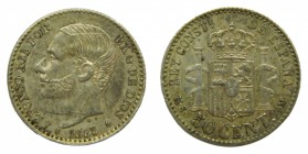 Alfonso XII (1874-1885). 1885 *8-6. MSM. 50 céntimos. Madrid. (AC 14). 2,49 gr. Ag.
mbc+
