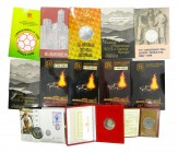 Andorra. Lote de 19 monedas. Ag. Todos embalajes originales. A Examinar. (KM#18, 39, 40, 44.1, 43, 47, 48, 53, 54, 55, 56, 57, 58, 59, 60, 61, 65, 80)...