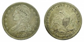 Estados Unidos. 1/2 Dólar. 1838. (KM#65). Capped Bust type. Half dollar. 13,13 gr. Ag.
bc