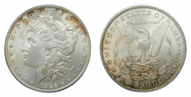 Estados Unidos. Dólar Morgan. 1882. (KM#110). 26,7 gr. Ag. Leves rayitas.
ebc