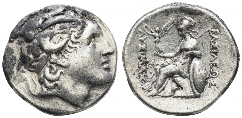 Griechen Macedonia
Lysimachos, 305-281 v.u.Z. AR Tetradrachme 297-281 v.u.Z. La...