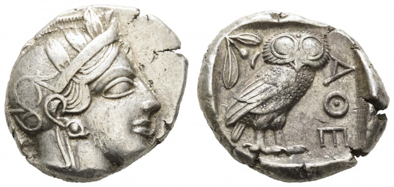 Griechen Attika
Athen AR Tetradrachme um 450 - 400 v.u.Z. Athen Av.: Athenakopf...