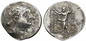 Griechen Bithynia
Nikomedes III Euergetes, 127-94 v.u.Z. AR Tetradrachme Jahr 177 BE (124/123 v.u.Z.) Av.: Kopf mit Diadem nach rechts, Rv.: Stehende...