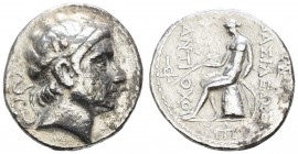 Griechen Syria
Antiochos III. der Große, 223-187 v.u.Z. AR Tetradrachme SNG Copenhagen 138 16.65 g. ss