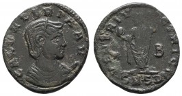 Römer Kaiserzeit
Galeria Valeria, 308-314 Æ Follis 308-310 Thessalonica VENERI VICTRICI RIC VI 35 5.59 g. ss