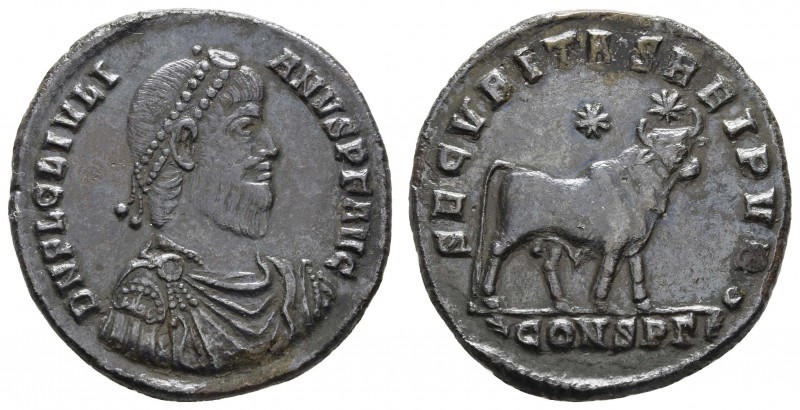 Römer Kaiserzeit
Julianus II. Apostata, 355-363 Æ Doppelmaiorina Constantinopel...