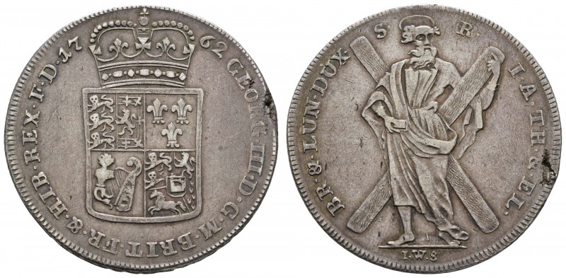 bis 1799 Braunschweig-Calenberg-Hannover
Georg III., 1760-1820 Reichstaler 1762...