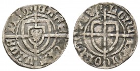 bis 1799 Deutscher Orden
Paul von Rußdorf 1422-1441 Schilling o. J. Neumann 20 b 1.58 g. ss