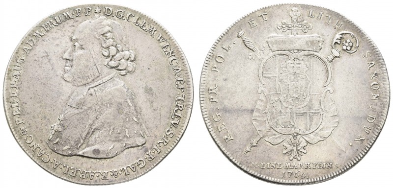 bis 1799 Trier, Erzbistum
Clemens Wenzel von Sachsen, 1768-1794 Taler 1769 Kobl...