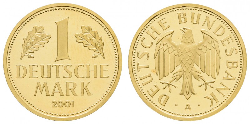 Bundesrepublik (DM)
 Goldmark 2001 A ohne Kapsel Jaeger 481 st