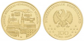 Bundesrepublik (Euro)
 100 € 2006 UNESCO-Welterbe Klassisches Weimar, wie verausgabt st