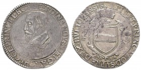 bis 1799 Belgien
Lüttich Taler zu 30 Sols 1614 Ferdinand von Bayern 1612 - 1650, Schrötlingsfehler Dgs. 1033 CH 591 16.02 g. vz