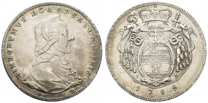 bis 1799 Salzburg Erzbistum
Hieronymus Graf Colloredo, 1772 - 1803 Taler 1785 S...