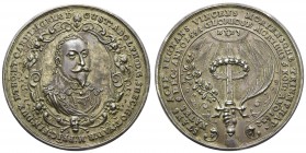 bis 1799 Schweden
Gustav II. Adolf, 1611-1632 Silbergussmedaille 1632 Auf seinen Tod in der Schlacht bei Lützen, Stempel von Gustav Adler, Av.: Brust...