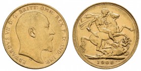 Australien
Edward VII., 1901-1910 Sovereign 1908 Sydney Fried. 32 ss-vz