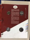 Australien
Elizabeth II. seit 1952 Centenary of Federation, States & Territories, Uncirculated 20 Coin Collection (20 Cents, 50 Cents, 1 Dollar) in A...