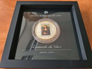 Cook-Inseln
Republik 20 Dollars 2016 Mona Lisa - Leonardo da Vinci, aus der Serie Masterpieces of Art, 3 oz Silber, mit Swarovski-Kristallen veredelt...
