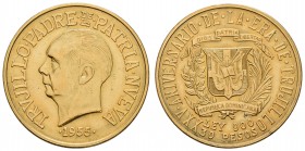 Dominikanische Republik
 30 Pesos 1955 25. Jahrestag des Trujillo-Regimes K.M. 24 Fried. 1 Schön 9 ss-vz
