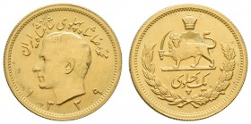 Iran
Mohammed Reza Pahlewi, 1941-1979 1 Pahlavi 1339 SH - 1960 Teheran K.M. 1162 Fried. 101 vz-st