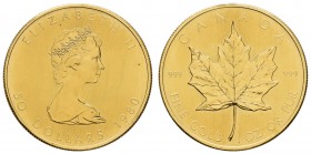 Kanada
Bundesstaat 50 Dollars 1980 Gold Maple Leaf K.M. 125.1 vz-st