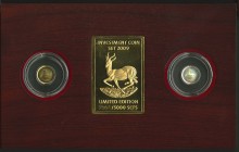 Malawi
Republik 250 Kwacha 2009 Investment Coin Set - Premium Collection - Dynamic Holograms in Gold and Silver, je 1,24 g. Gold- und Silbermünze mit...