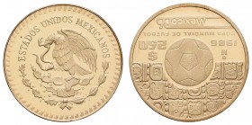 Mexiko
Republik 250 Pesos 1986 Fussball-WM in Mexiko K.M. 517 Schön 107 PP/Proof
