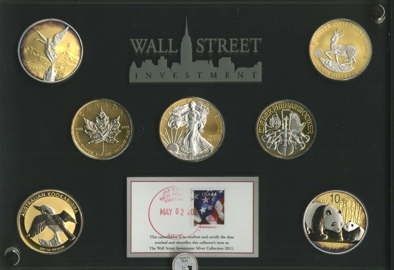 Allgemein
 Wall Street Collection, 2011, 7 der bekanntesten Silber-Anlagemünzen...