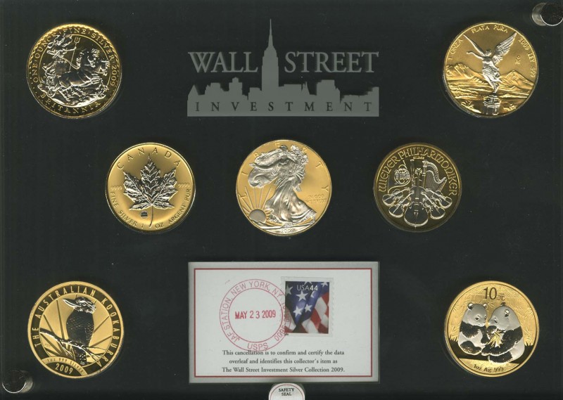 Allgemein
 Wall Street Collection, 2009, 7 der bekanntesten Silber-Anlagemünzen...