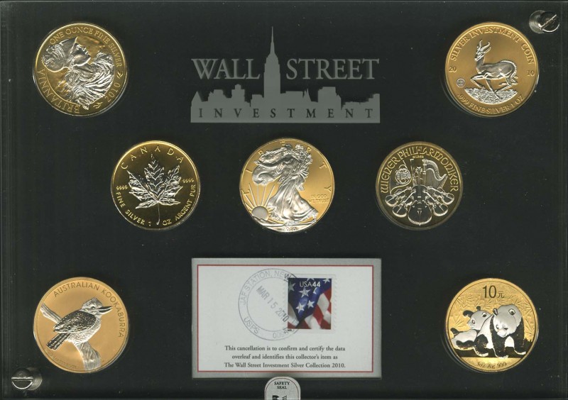 Allgemein
 Wall Street Collection, 2010, 7 der bekanntesten Silber-Anlagemünzen...