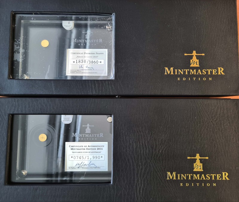 Allgemein
 Mintmaster Edition, 2 Ausgaben, 5 Euro Frankreich Abbaye de Cluny - ...