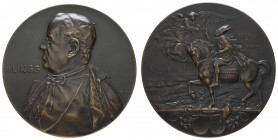 Spezialsammlung Goetz-Medaillen
 ohne Jahr Bronzegussmedaille auf Maximilian von Lingg, den Bischof von Augsburg (1902-1930), Av.: Büste nach links, ...