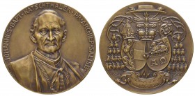 Spezialsammlung Goetz-Medaillen
 1906 Bronzegussmedaille auf Johann Katschthaler (1900-1914) anläßlich seines 50-jährigen Priesterjubiläums, Av.: sei...