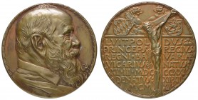 Spezialsammlung Goetz-Medaillen
 1912 Bronzegussmedaille auf den Tod des Prinzregenten Luitpold von Bayern am 12. Dezember 1912, Av.: Büste nach rech...