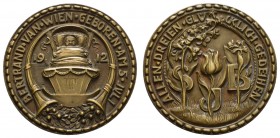 Spezialsammlung Goetz-Medaillen
 1912 Bronzegussmedaille auf die Geburt Bertrands van Wien am 12. Juli, Av.: Kind in Wiege umgeben von Füllhörnern au...