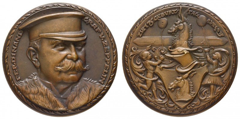 Spezialsammlung Goetz-Medaillen
 1913 Bronzegussmedaille auf den 75. Geburtstag...