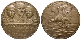 Spezialsammlung Goetz-Medaillen
 1914 Bronzegussmedaille auf den Tod von Admiral Maximilan von Spee und seinen Söhnen Heinrich und Otto während der S...