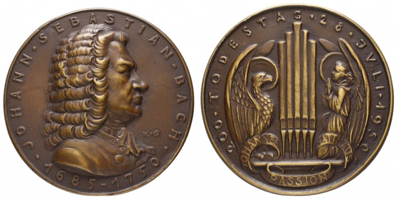 Spezialsammlung Goetz-Medaillen
 1950 Bronzegussmedaille auf den 200. Jahrestag...