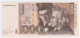 Deutschland Bundesrepublik
 1000 Deutsche Mark 1.10.1993 ROS 308 a I