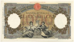 Ausland Italien
 1000 Lire 12.12.1934 II Pick 56 b