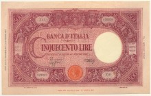 Ausland Italien
 500 Lire 11.11.1944 II-III Pick 70 c