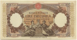 Ausland Italien
 10000 Lire 7.3.1948 II-III Pick 89 a