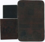Deutschland
 1923 Pößneck 1923, 25, 50 Pfennig, 1,50 Mark, 5(2), 50 Millionen Mark, Ledergeld, dabei die seltenen Schuhabsätze und - Sohle, 6 Teile I...
