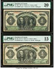 Canada Dominion of Canada $1 3.1.1911 Pick 27b DC-18d; DC-18d-i PMG Choice Fine 15; Very Fine 20. 

HID09801242017

© 2020 Heritage Auctions | All Rig...