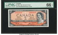 Canada Bank of Canada $2 1954 Pick 67b BC-30b "Devil's Face" PMG Gem Uncirculated 66 EPQ. 

HID09801242017

© 2020 Heritage Auctions | All Rights Rese...