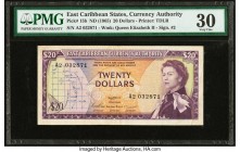 East Caribbean States Currency Authority 20 Dollars ND (1965) Pick 15b PMG Very Fine 30. 

HID09801242017

© 2020 Heritage Auctions | All Rights Reser...