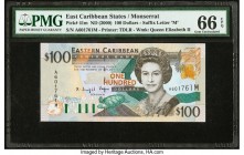 East Caribbean States Central Bank, Montserrat 100 Dollars ND (2000) Pick 41m PMG Gem Uncirculated 66 EPQ. 

HID09801242017

© 2020 Heritage Auctions ...